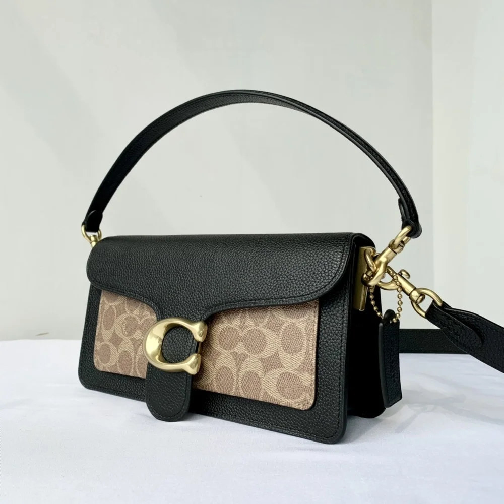 Coach color-block crossbody bag
